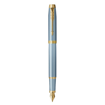 Pióro wieczne IM Rituals - Parker - Turquoise & Gold Trim, F