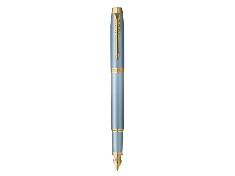 Pióro wieczne IM Rituals - Parker - Turquoise & Gold Trim, F