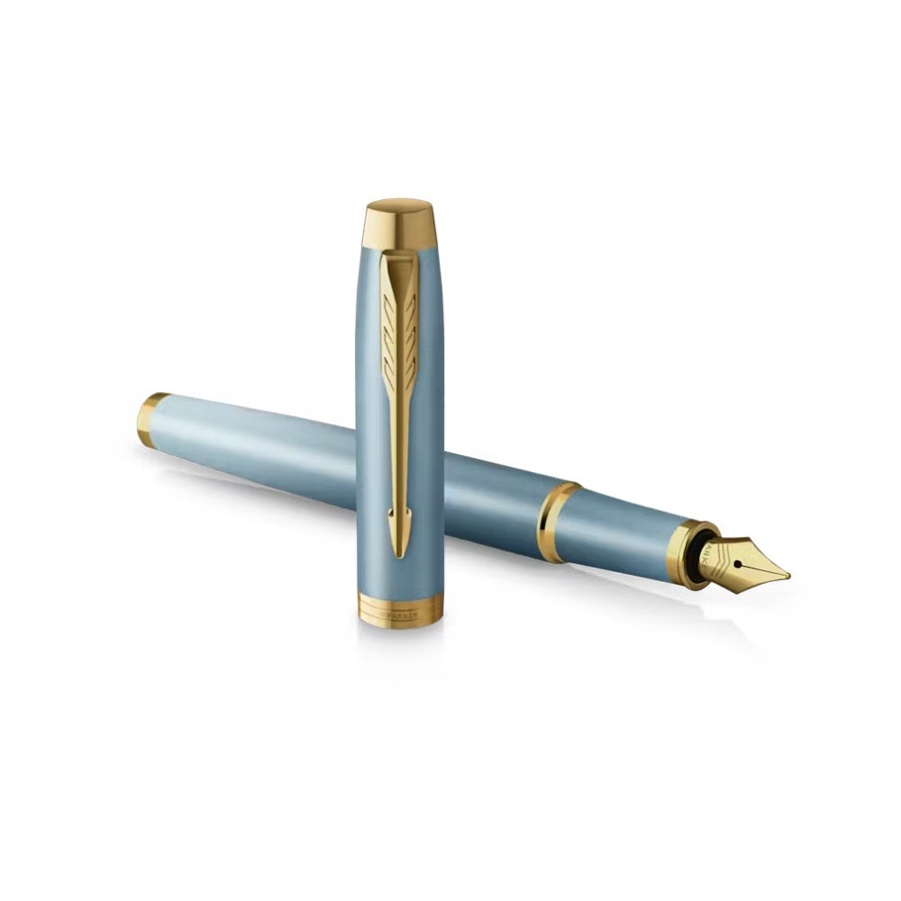 Pióro wieczne IM Rituals - Parker - Turquoise & Gold Trim, F
