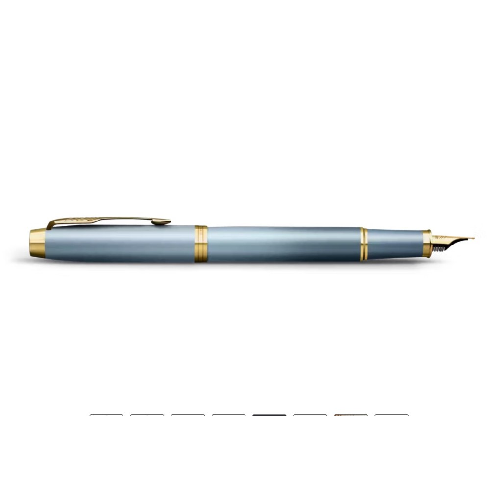 Pióro wieczne IM Rituals - Parker - Turquoise & Gold Trim, F