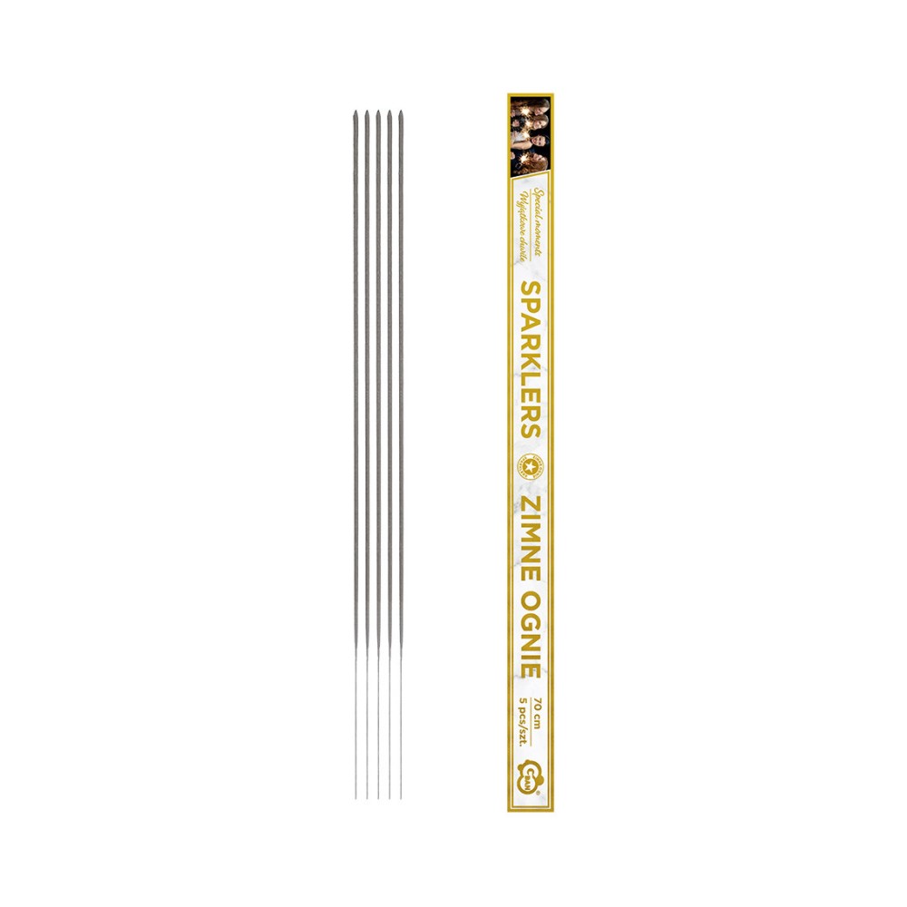 Zimne ognie - 70 cm, 5 szt.
