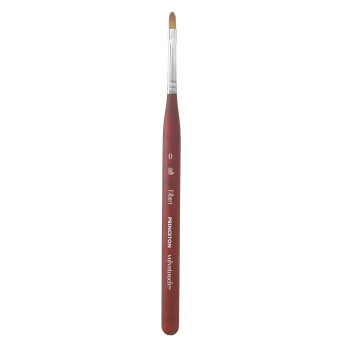 Pędzel koci język, syntetyczny Velvetouch - Princeton - nr 0