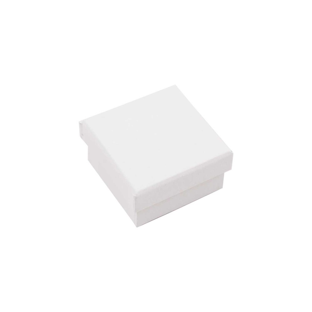 Cardboard gift box - Rico Design - White, 5 x 5 x 2,5 cm