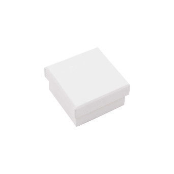 Cardboard gift box - Rico Design - White, 5 x 5 x 2,5 cm