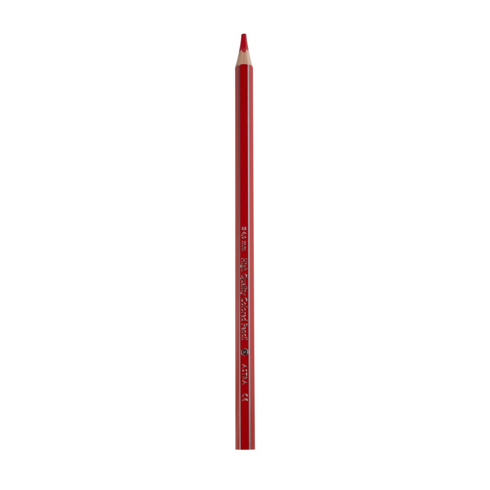 Hexagonal XXL colored pencils + sharpener - Astra - 24 pcs.