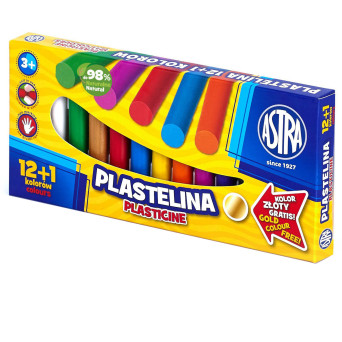 Plastelina - Astra - 13 kolorów