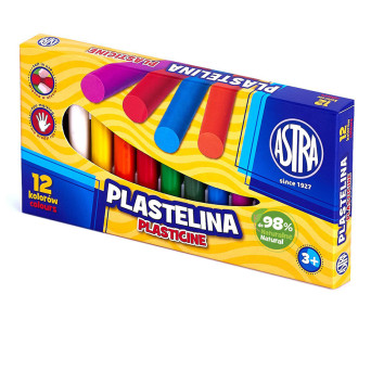Plasticine - Astra - 12 pcs.