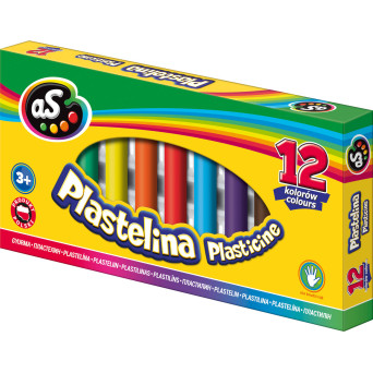 School plasticine - Astra - 12 pcs.