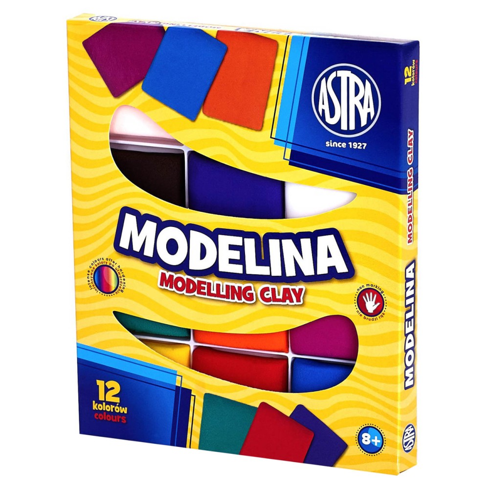 Modelling Clay - Astra - 12 pcs.