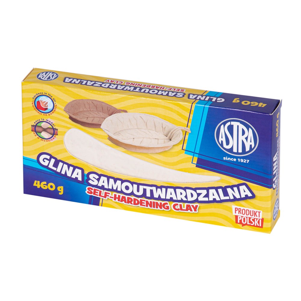 Glina samoutwardzalna - Astra - biała, 460 g