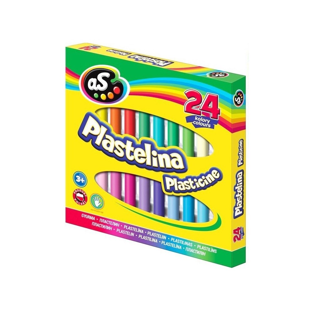 Plastelina szkolna - Astra - 24 kolory