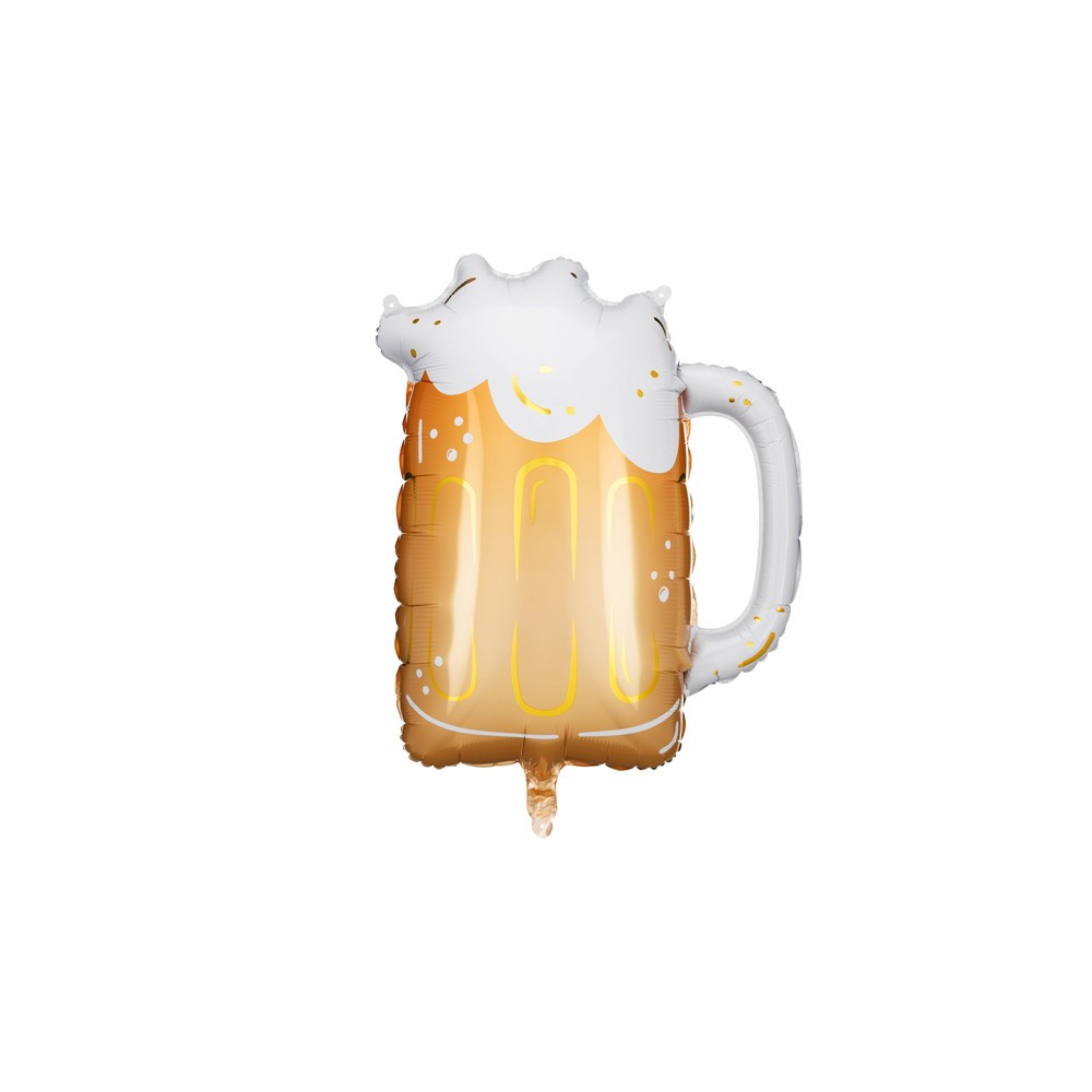 Foil balloon Beer - brown, 66 x 54 cm