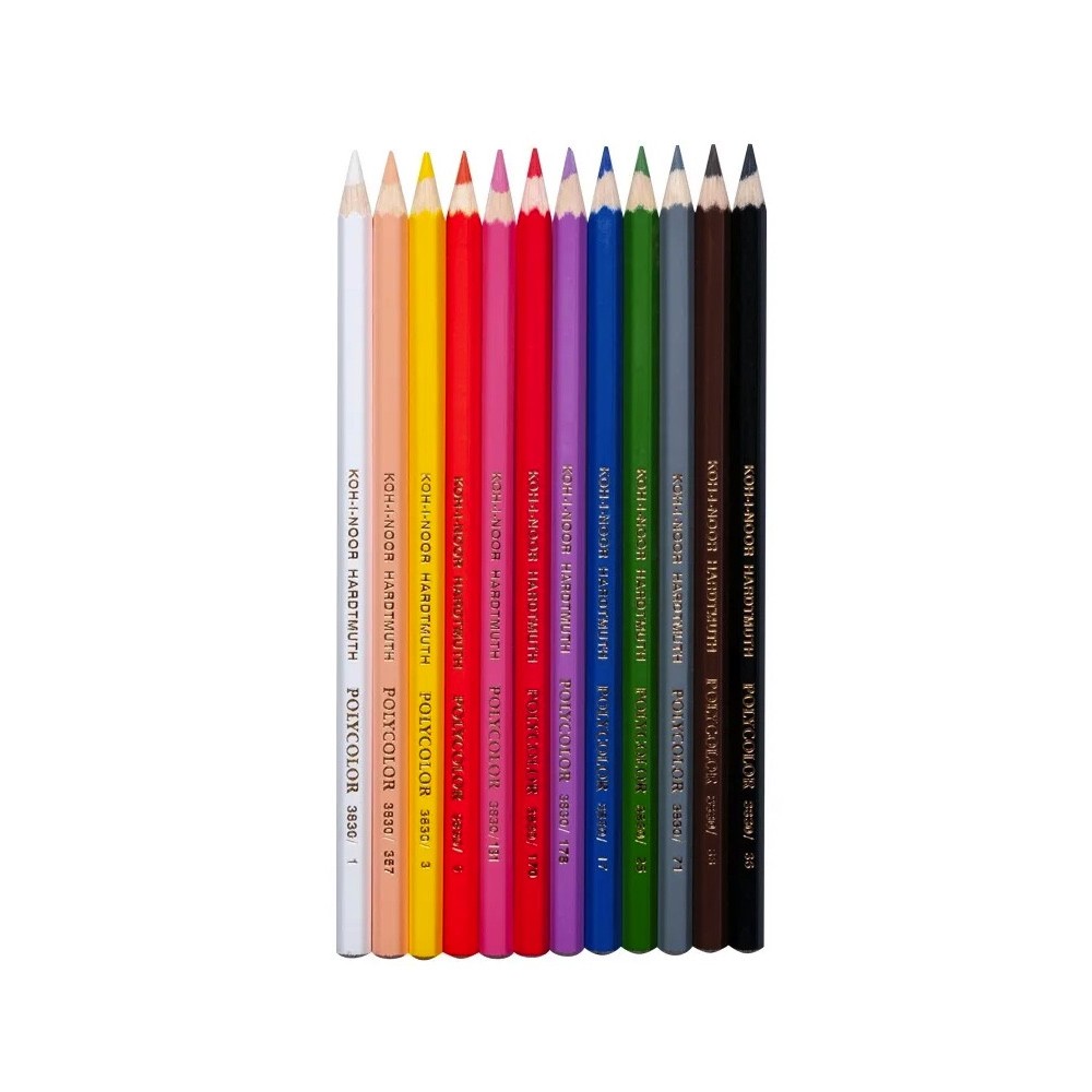 Set of Artist's Colored Pencils - Koh-I-Noor - 12 pcs.