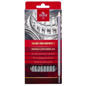 Set of graphite pencils - Koh-I-Noor - 12 pcs.