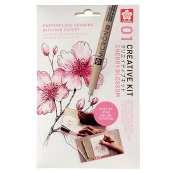 Zestaw kreatywny Cherry Blossom 01 - Sakura - 6 szt.