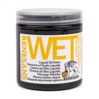 Farba olejna Wet - Renesans - czarna, 250 ml