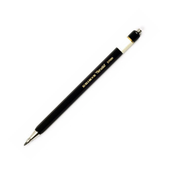 Ołówek automatyczny Toison D'or z temperówką - Koh-I-Noor - czarny, 2 mm