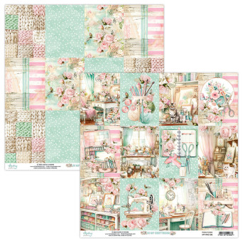 Scrapbooking paper 30,5 x 30,5 cm - Mintay - In My Craftroom 06