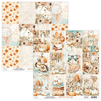 Scrapbooking paper 30,5 x 30,5 cm - Mintay - Autumn Splendor 06