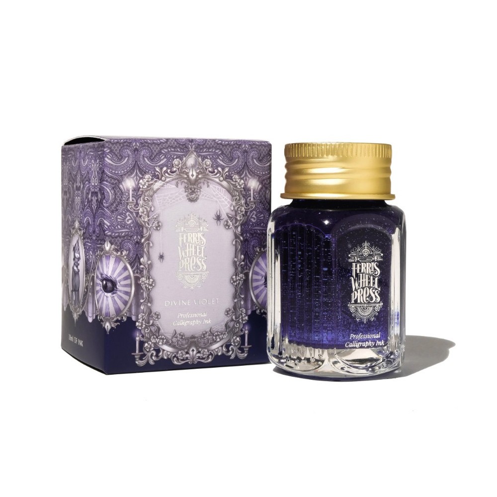 Tusz wodoodporny - Ferris Wheel Press - Divine Violet, 28 ml