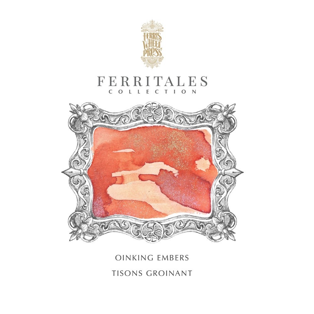 Atrament FerriTales - Ferris Wheel Press - Oinking Embers, 20 ml