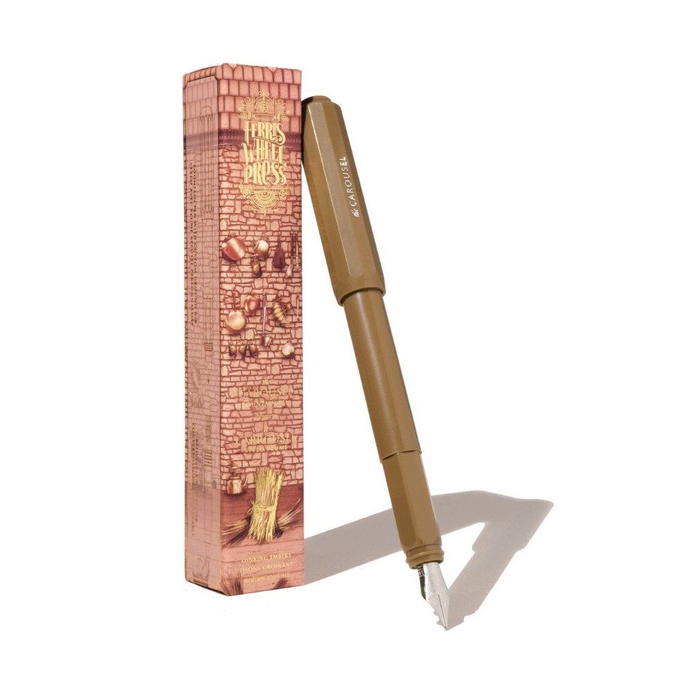 Carousel Fountain Pen - Ferris Wheel Press - Oinking Embers, F