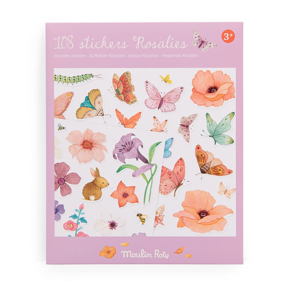 Naklejki dla dzieci Les Rosalies - Moulin Roty - Natura