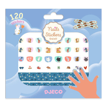 Nails stickers - Djeco - Animals