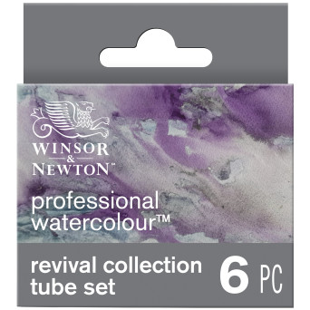 Zestaw farb akwarelowych Professional Revival - Winsor & Newton - 6 kolorów x 5 ml