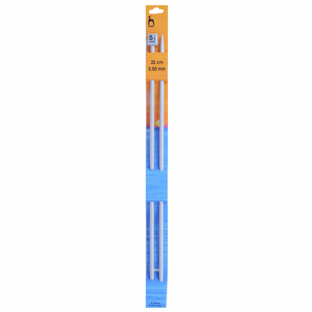 Druty proste - Pony - 5,5 mm 35 cm
