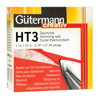 Tape for taping fabrics and curtains - Gütermann - 25 mb