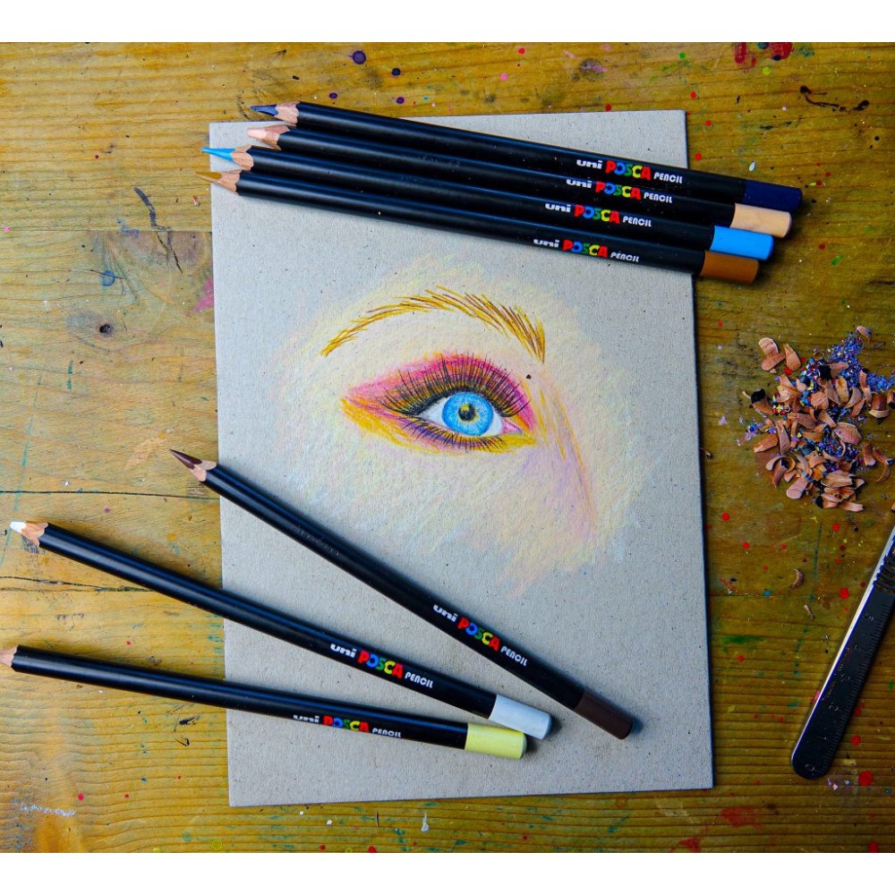 Posca colored pencil - Uni Posca - Ochre