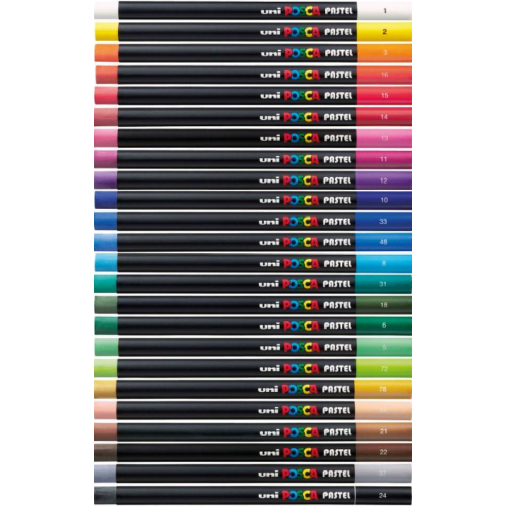 Kredka pastelowa Posca Pastel - Uni Posca - Prussian Blue