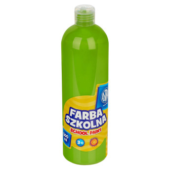 School poster paint - Astra - lime green, 500 ml