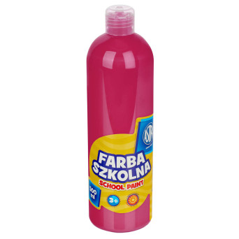 School poster paint - Astra - pink, 500 ml