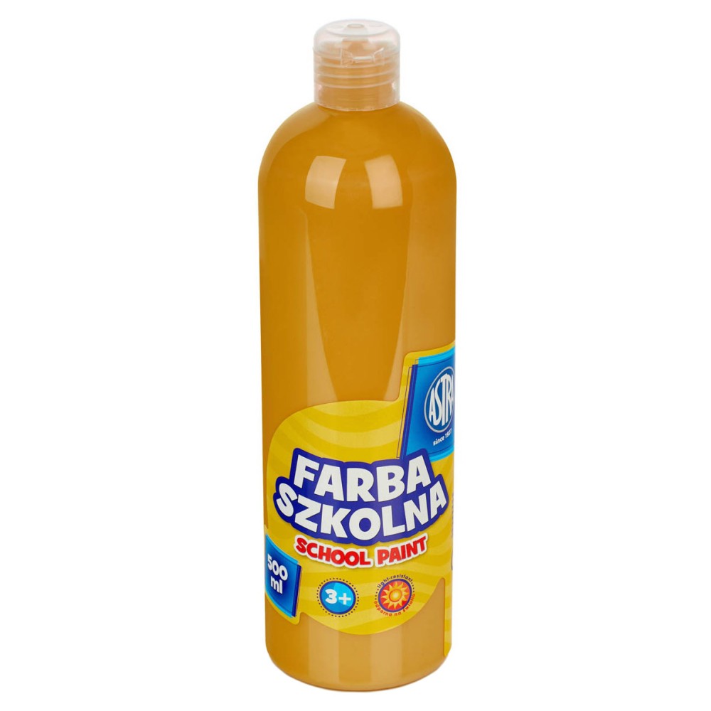 School poster paint - Astra - light brown, 500 ml