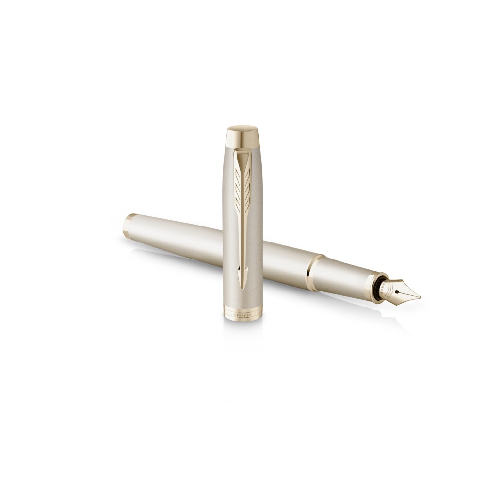 Fountain pen IM Monochrome - Parker - Champagne, F