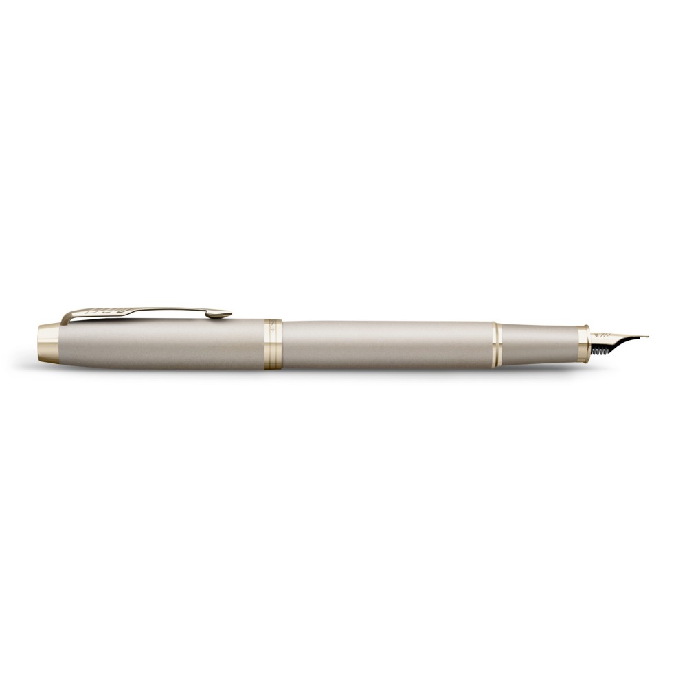 Fountain pen IM Monochrome - Parker - Champagne, F
