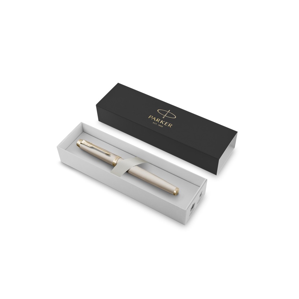 Pióro wieczne IM Monochrome w etui - Parker - Champagne, F