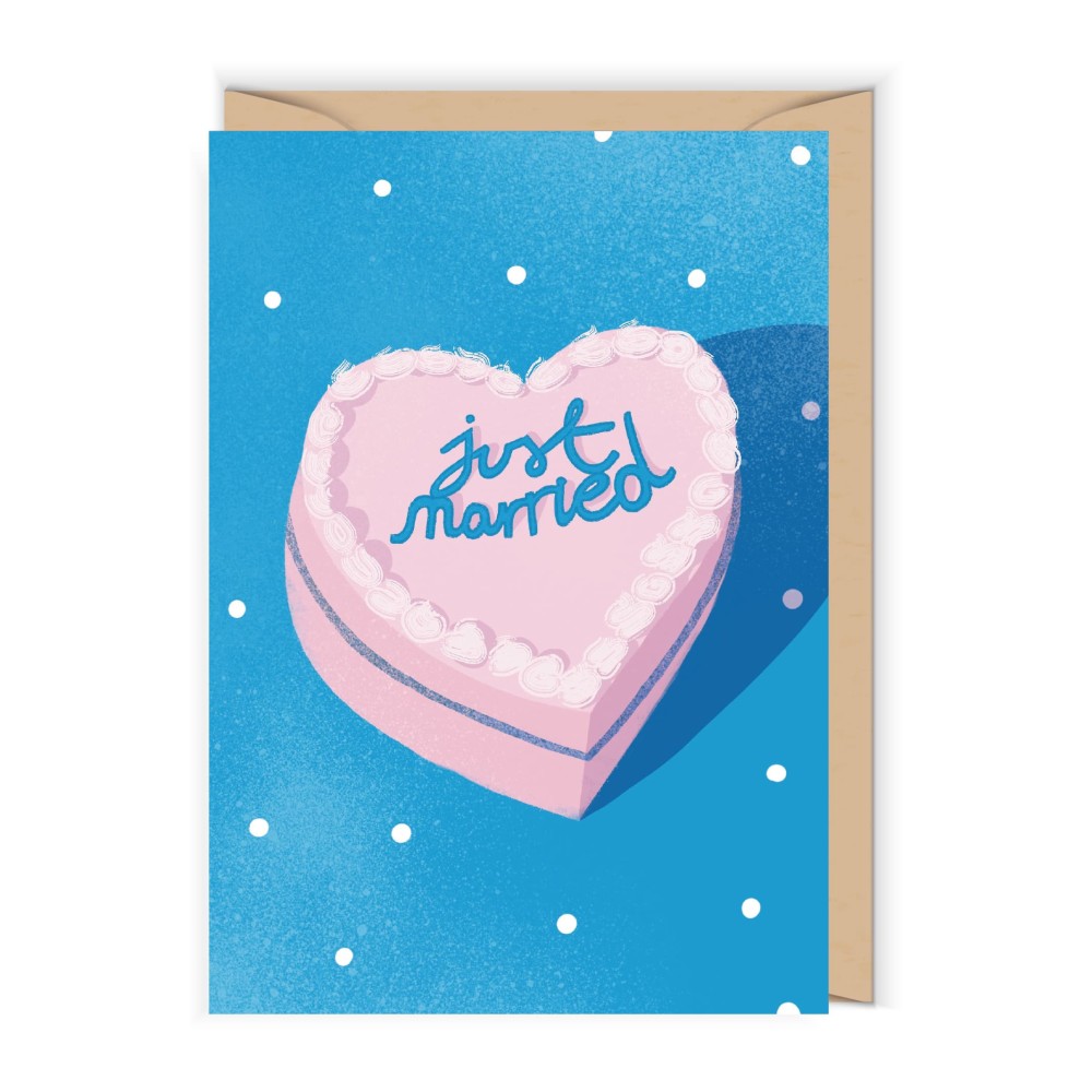 Greeting card 12 x 17 cm - Cudowianki - Just Married