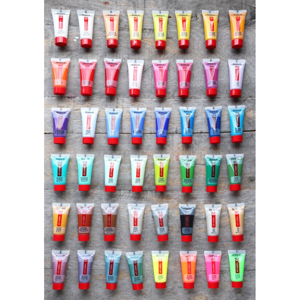 Zestaw farb akrylowych - Talens Art Creation - 36 kolorów x 12 ml