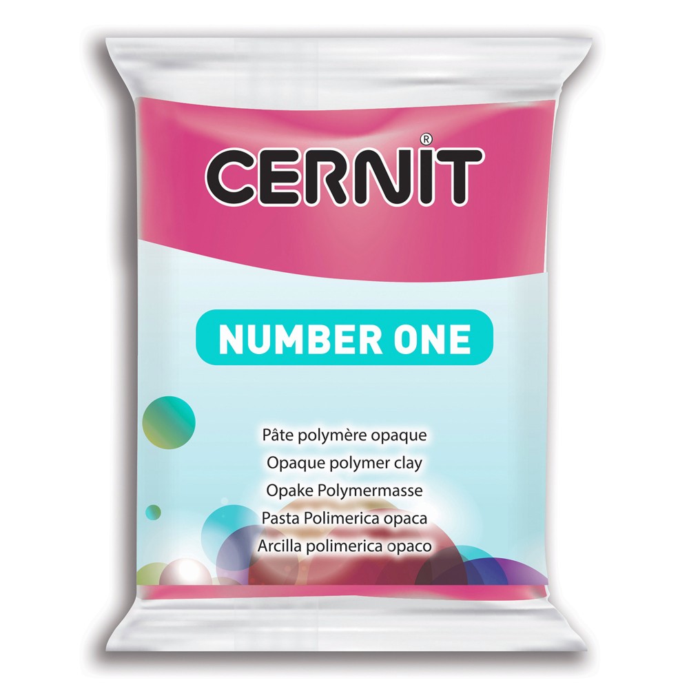 Masa termoutwardzalna Number One - Cernit - 420, Carmine Red, 56 g