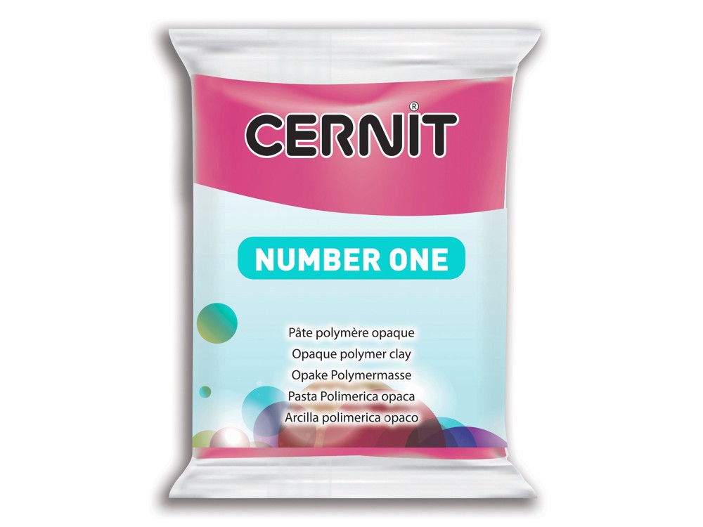 Masa termoutwardzalna Number One - Cernit - 420, Carmine Red, 56 g