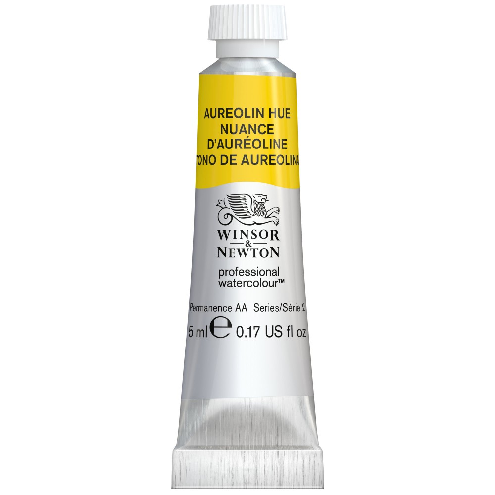 Farba akwarelowa Professional Watercolour - Winsor & Newton - Aureolin Hue, 5 ml