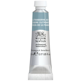 Watercolor paint Professional Watercolour - Winsor & Newton - Ultramarine Ash, 5 ml
