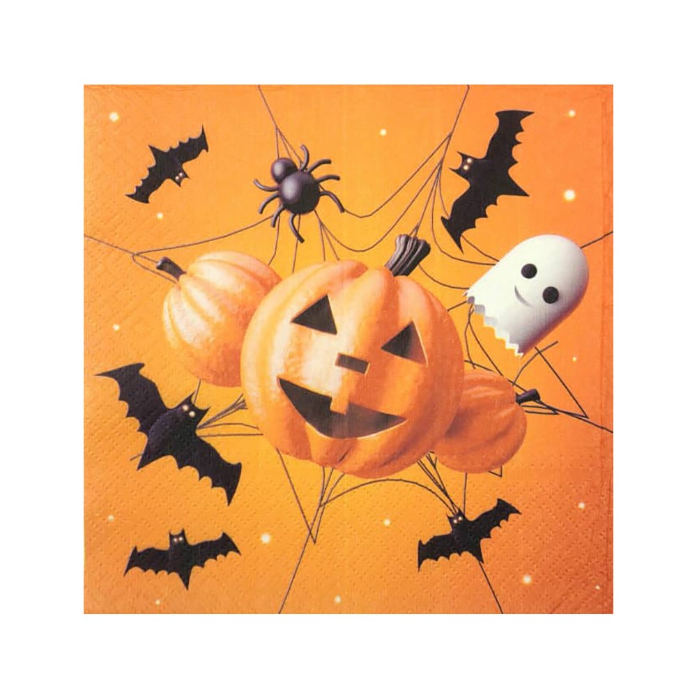 Serwetki ozdobne - Paw - Funny Halloween, 20 szt.
