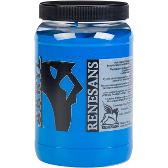 Farba akrylowa A'kryl - Renesans - 40, błękit kobaltowy, 500 ml