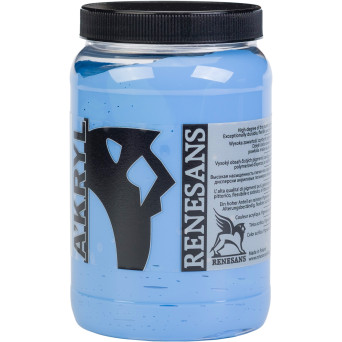 Acrylic A'kryl paint - Renesans - 38, royal blue, 500 ml