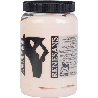 Farba akrylowa A'kryl - Renesans - 35, cielisty różowy, 500 ml