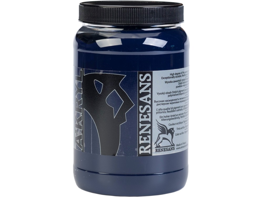 Farba akrylowa A'kryl - Renesans - 22, granat marynarski, 500 ml